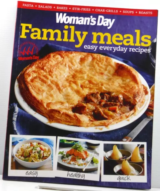 Women's Day Family Meals Easy Everyday Recipes cookbook cooking book 2013 PB