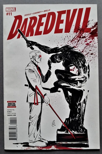 Daredevil #11 November 2016 Marvel NM 9.4 Charles Soule Ron Garney Matt Milla