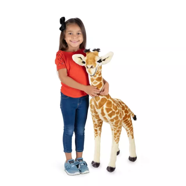 Lebensechtes Baby Giraffe Spielzeug Plüschtier Kinder/Kind/Säugling 3 Fuß groß Melissa und Doug 2