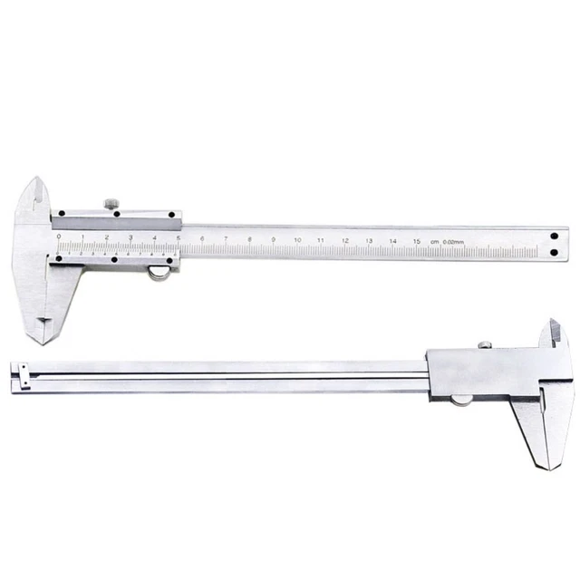Strumento di misura calibro mircometro Metric Vernier precisione 0,02 mm