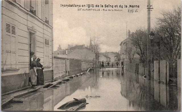 94 ALFORTVILLE - la rue de la station.