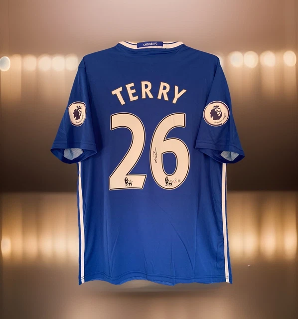 Maillot Domicile Chelsea FC 2014 Signé John Terry - RARE - Certifié Private Signings - Collector