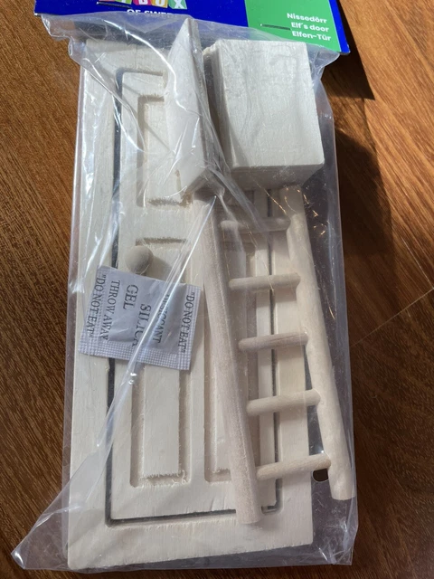 Playbox Nissedörr Elf‘s door Elfentür Wichteltür Feentür Holz Wooden Neu