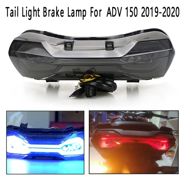 Luce Coda Moto Marquee Lampada Freno LED Freno Freno Freno Segnale di Giro per 15 E1S4