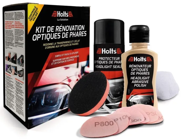 HOLTS - Kit de rénovation optiques de Phares