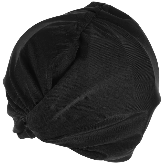 Decorative Pleated Swim Cap Hair Protection Swimming Cap Summer Swimming Pool