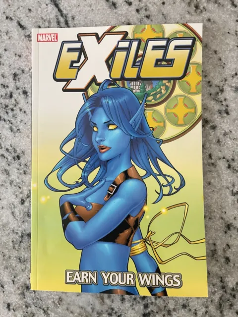 Exiles Vol # 8 Earn Your Wings Marvel Comics TPB Graphic Novel Comic Book J955