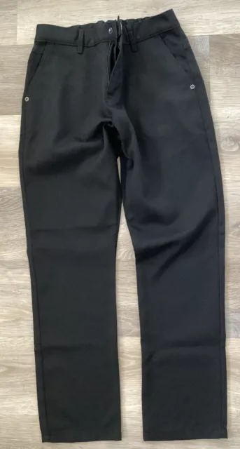 Boys Black Next Jeans Style School Trousers Age 11 Years