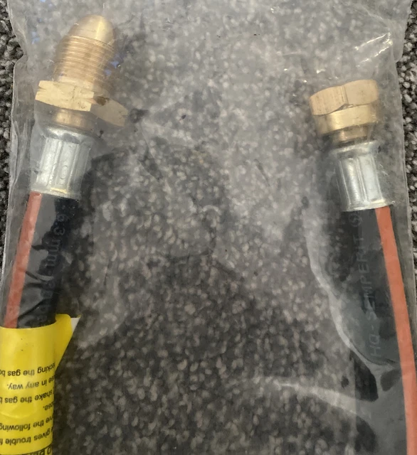 PROPANE 450MM PIGTAIL Hose Pipe LPG Calor Gas Changeover Caravan