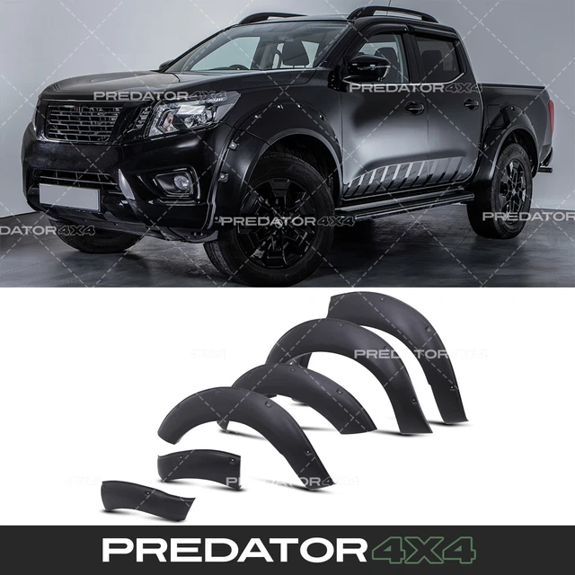 FOR NISSAN NAVARA NP300 2014 15 16 17 18 ONE SET FR GRILLE TRIM WHITE LOGO/LED e