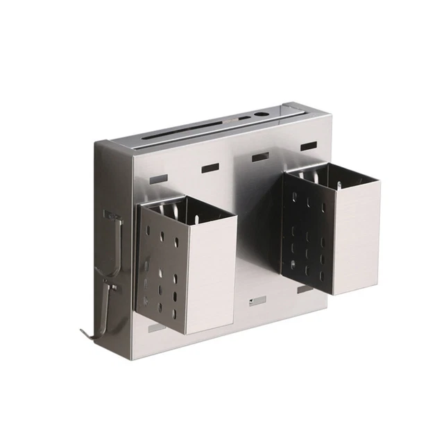 1 pieza Utensilio Contenedor Metal Utensilio Soporte Cubiertos Soporte