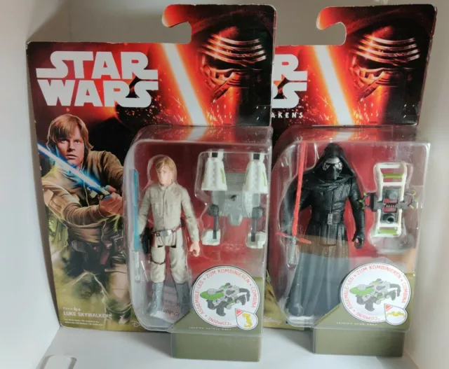 Hasbro Star Wars - SET - Luke Skywalker B3448 und Kylo Ren B3446 / NEU OVP