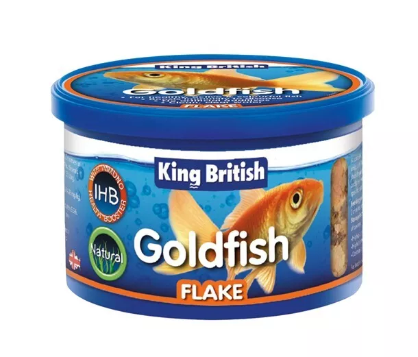 King British Poisson Rouge Flocons 12g