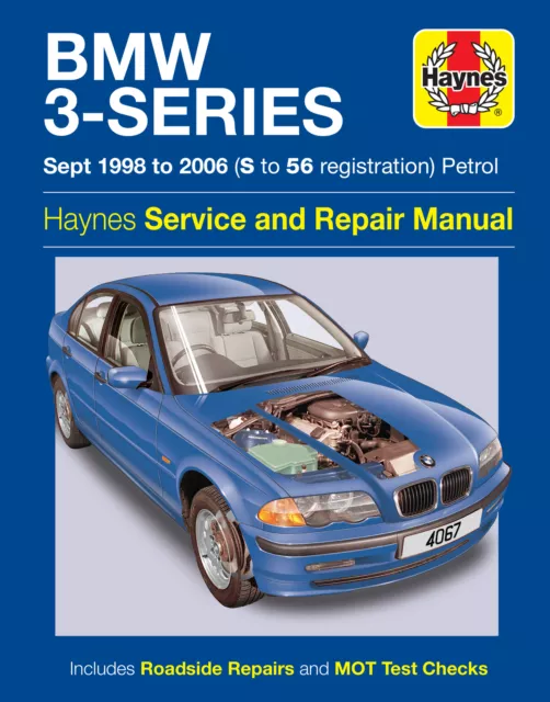 BMW 3-Series Petrol (Sept 98 - 06) Haynes Repair Manual (Paperback)