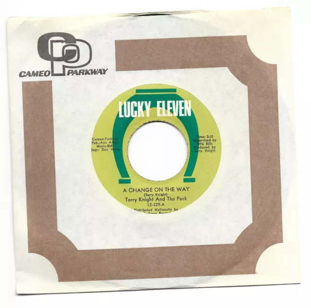 Garage Psych 45 - Terry Knight & Pack - Un Cambio En El Camino - Escuchar 1966 L.e.