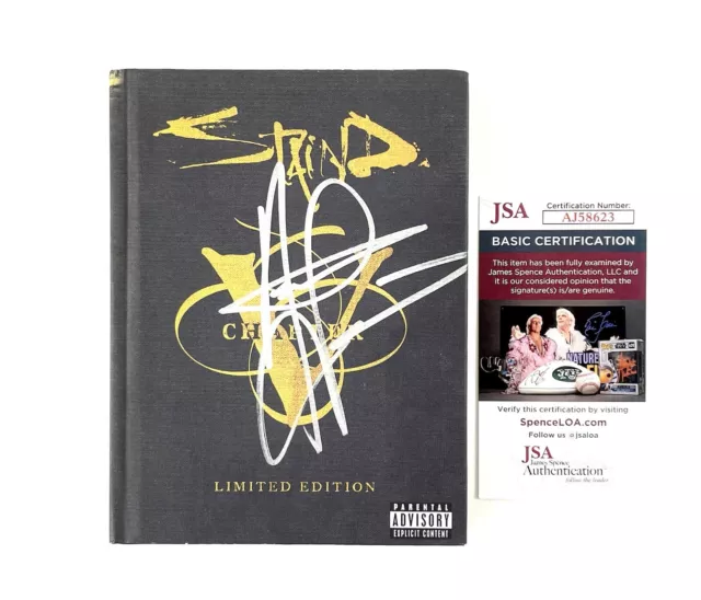 Staind Aaron Lewis Rare Hand Signed Limited Edition CD DVD Set Chapter V JSA COA