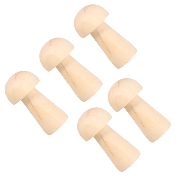5 Pcs Wood Wooden Crafts Child Terrariums Landscape Ornament