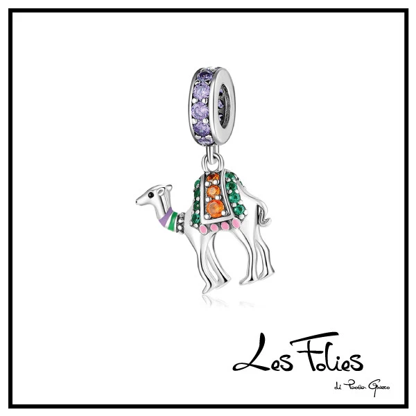 Pendentif Argent – Chameau / Dromadaire – Sans Marque – NEUF Sans Boîte