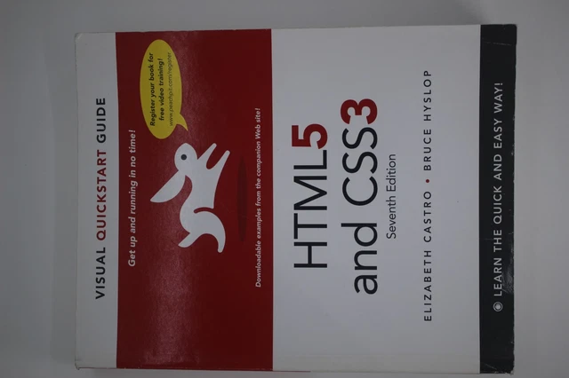 VISUAL QUICKSTART GUIDE Ser.: HTML and CSS : Visual QuickStart Guide by ...