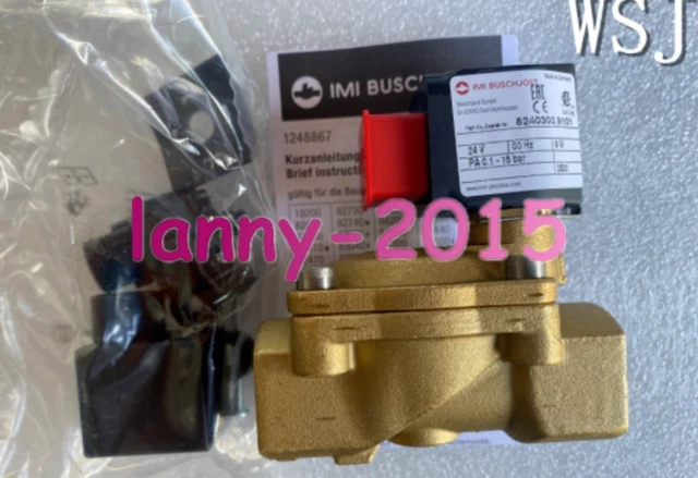 1PC New 8240300 Buschjost Norgren 8240300.9101.024.00 Solenoid Valve