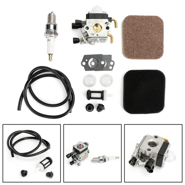 RA Kit Cilindro E Pistone 34 Mm Per Decespugliatori Stihl FS75 FS80 FS85, Con Guarnizioni E Paraoli