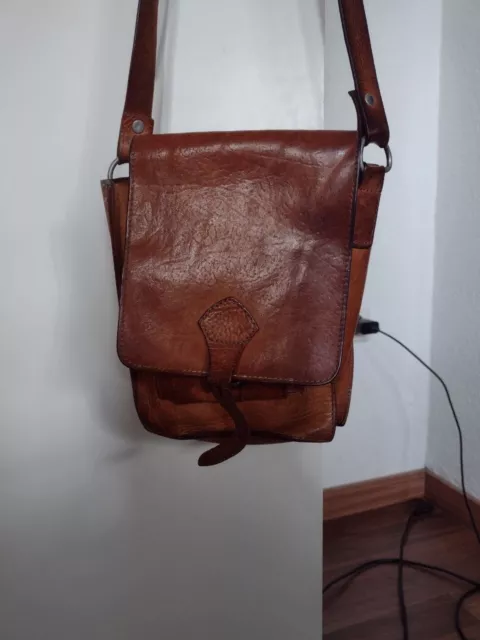 Antik Tasche Motorad Tasche Offizier Tasche