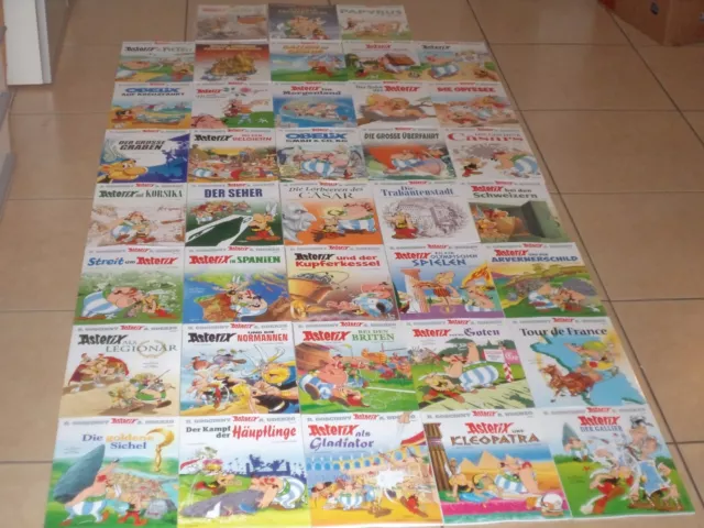 Comics komplette Asterix & Obelix Sammlung 39 Bände 1-37 + 2 Sonderbände 1A!!!