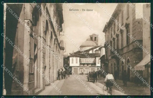 Varese Gallarate Via Cavour cartolina MT2303