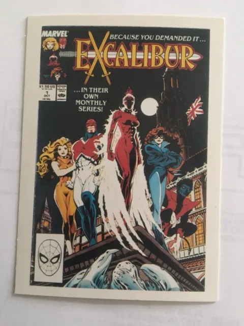 1991 Marvel 1st Covers Series 2 Trading Card - #54 Excalibur