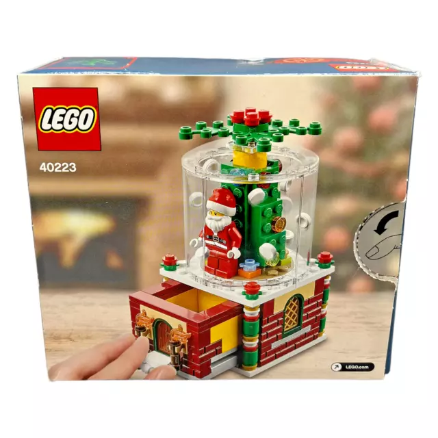 LEGO 40223 Schneekugel Snowglobe Saisonales Set Limited Edition 2016 Weihnachten