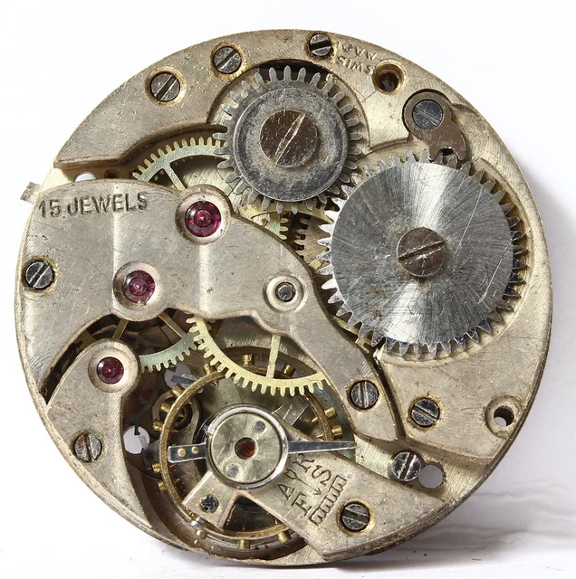 Mouvement De Montre Mécanique AS 1051 - Complet, Fonctionnel, Reconditionné