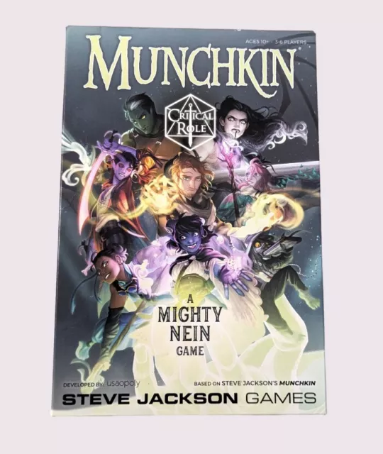 Steve Jackson Games - Munchkin: Critical Role A MIGHTY NEIN GAME