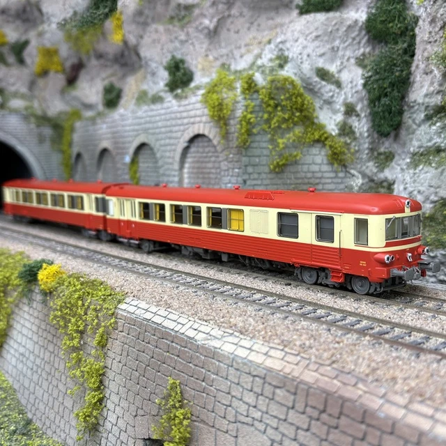 JOUEF HJ2388S 1/87 SNCF, 2 Automotrices Diesel RGP2 Série X 2700 Orangegris 147795
