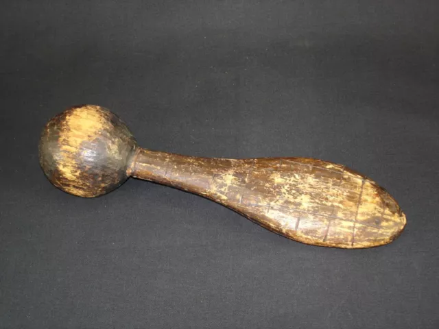 Rare Northwest Coast halibut club, Native American Indian Artifact c.1900