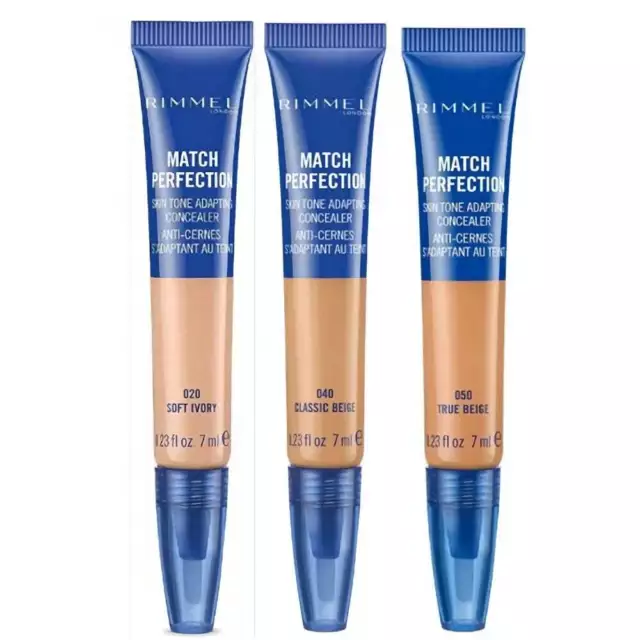 Rimmel Match Perfection Skin Tone Adapting Concealer - Choose Your Shade