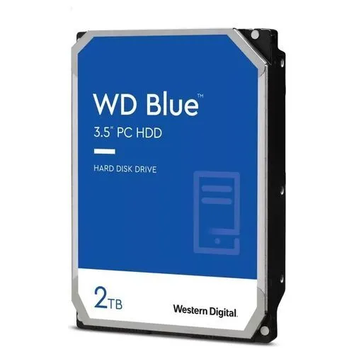 1411757 Wd WD20EZBX Blue Hard Disk Interno Sata 3.5" 2Tb
