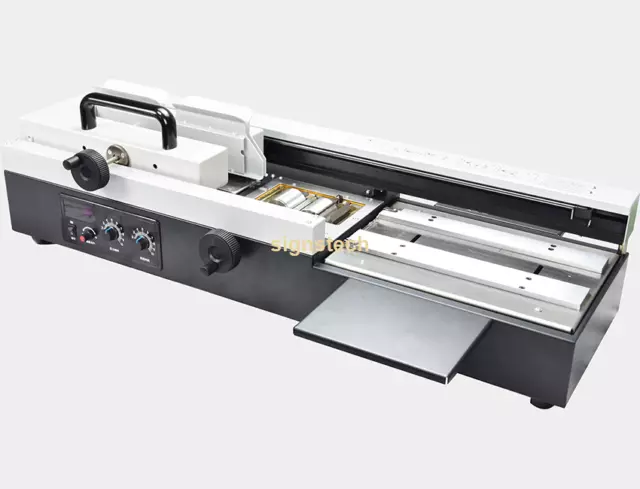 Digital 320mm Desktop Perfect Binding Machine Book Binder Semi-automatic