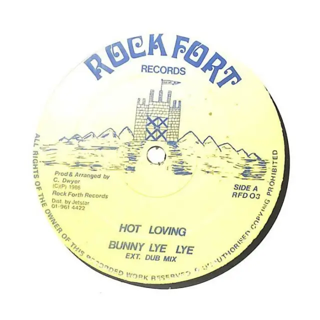 Bunny Lie Lie Hot Loving 12" Vinyl Record Single 1988 RFD03 45 EX-