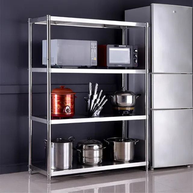 Stainless Steel Kitchen Unit Racks Heavy Duty Storage Commercial Shelf Catering 3