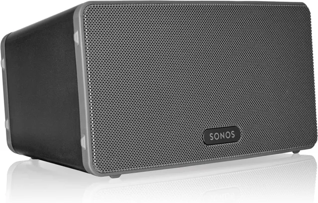 Sonos Play:3UK1 schwarzes kabelloses All-in-One-HiFi-System