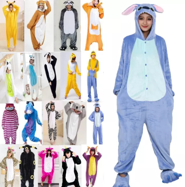 pigiama kigurumi animali intero tuta costume carnevale Halloween festa cosplay