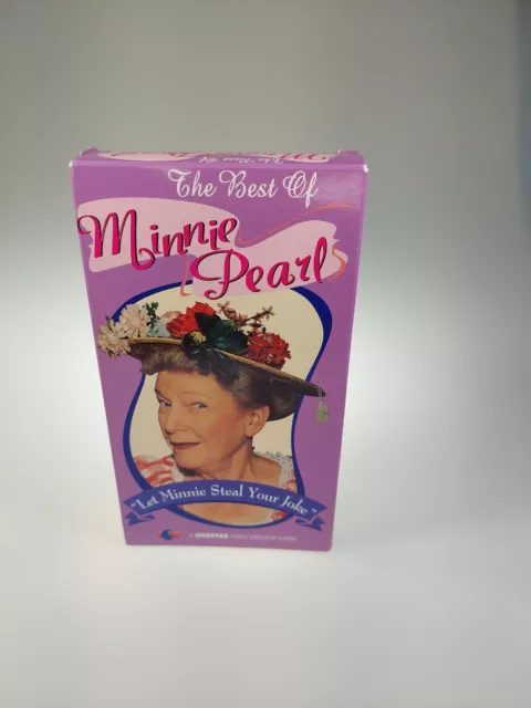 THE BEST OF Minnie Pearl VHS Let Minnie Steak Your Joke Comedy Hee Haw ...