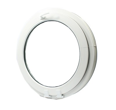 VEKA Couvre-joint 2 pcs PVC Anthracite 7016 pour fenêtre ronde 
