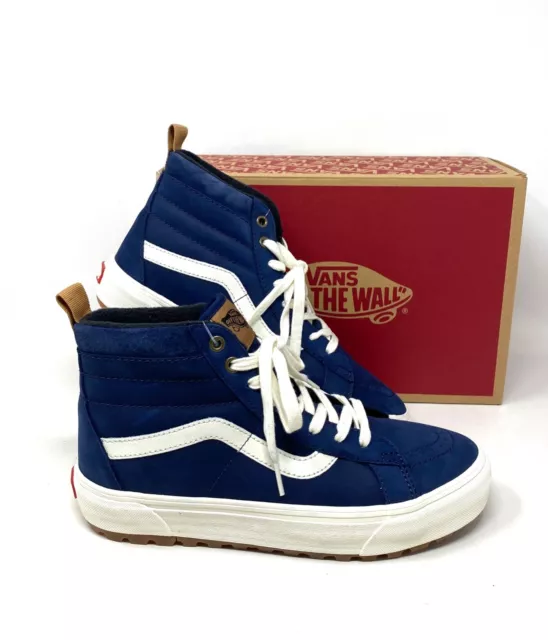 VANS SK8-Hi MTE-1 Shoes High Top Blue Nubuck Women's Size Sneakers VN0A5HZYA07