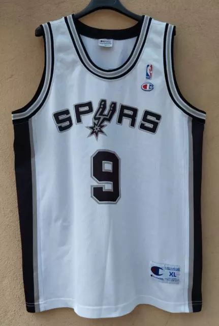 SAN ANTONIO SPURS Parker 9 NBA Champion taglia XL canotta basket