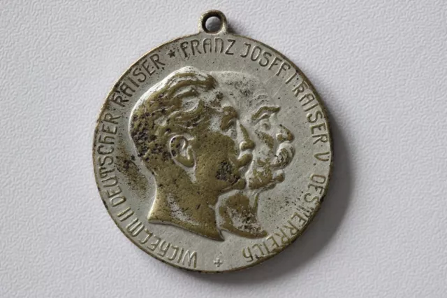 Medaille 2.August 1914 Einigkeit macht stark. Durchmesser 30mm