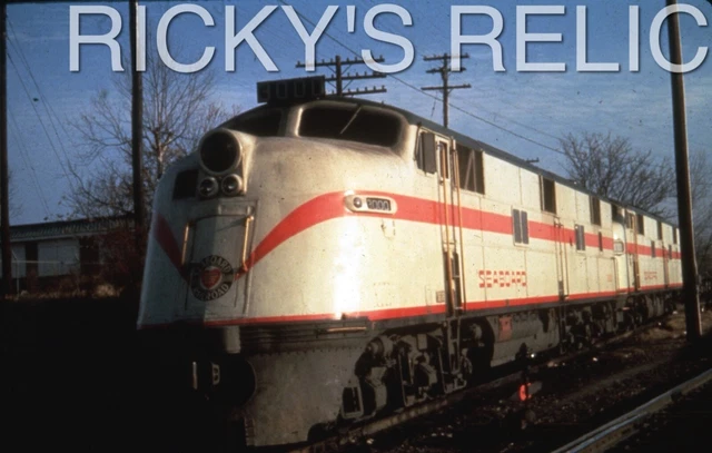 Duplicate Slide SAL #3000 EMD E4A Seaboard Coast Line Hamlet NC 1959