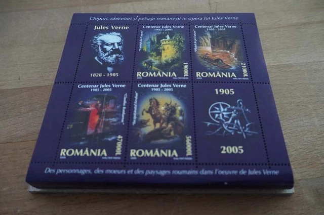 2005 Rumänien; 100 Blocks Schriftsteller, postfrisch/MNH, Bl. 352, ME 1000,-