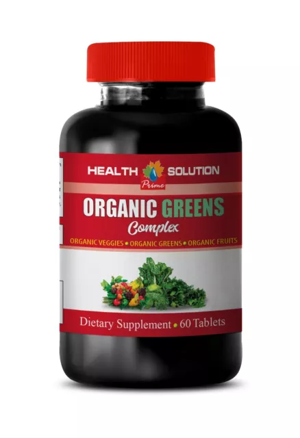 cholesterol blocker - ORGANIC GREENS PREMIUM COMPLEX - pea in the pod 1BOTTLE