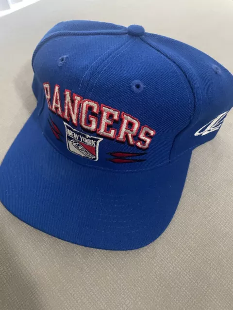 New York Rangers Logo Athletic Diamond Vintage 90's Adjustable Snapback  Cap/Hat